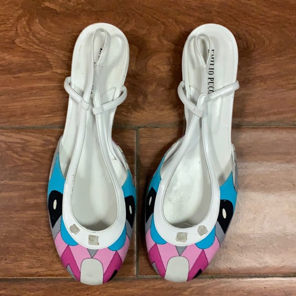 Emilio Pucci espadrille mules 37